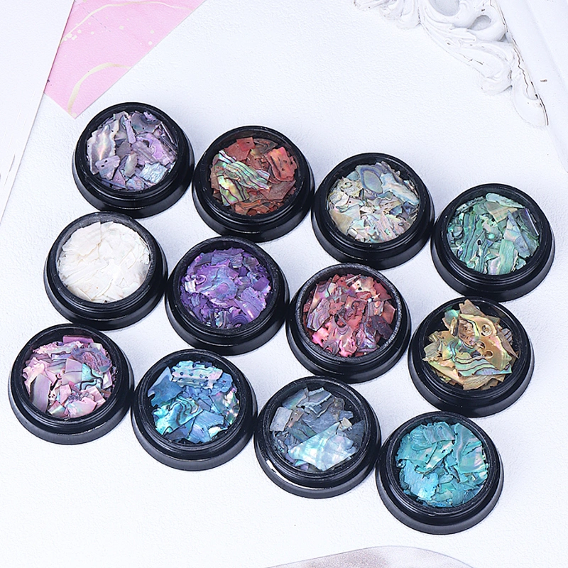 Nail Shell And Abalone Slices Nail Art Decoration
